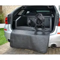 Mayaadi Home Kofferraum Bett Travel/Travel Duo Colour Schwarz XL (100x90x38cm) Standard Schaumstoff Mit Anschnallsystem