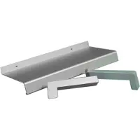 RBB Aluminium-Profiltechnik AG Aluminium Fensterbank silber EV1 400 mm Ausladung ohne Abschluss 2000 mm