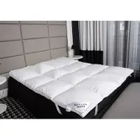 Mayaadi Home HS67 Matratzenauflage 160x200 cm 4500 Gramm Unterbett Topper Auflage 10% Daunen 90% Federn