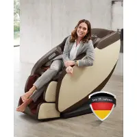 WELCON Massagesessel Prestige II Longlife Kunstleder braun / beige