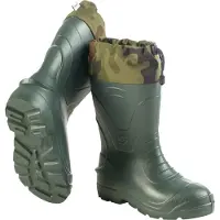 Camminare Herren gefütterte Gummistiefel Winterstiefel ultraleicht Regenschuhe Voyager Camo Grün 43