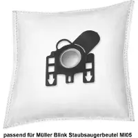 Rs-products 10x Stausbaugerbeutel ähnlich zu Müller Blink MI05 I MI 05 kompatibel zu Miele
