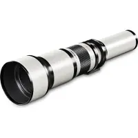 Walimex pro pro Teleobjektiv 650-1300mm 1:8-16 CSC kompatibel mit Nikon F – Manueller Fokus, Zoom-Teleobjektiv für Vollformat & APS-C Sensor – Ganzmetallfassung, inkl. Aufbewahrungstasche & Deckeln