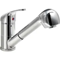 Saro SILKE, Ziehen, Edelstahl, Hebelgriffe, Einzelbild, 3/8", Keramik