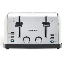PRIXTON Bianca Toaster | 4 Toasts, 1900 W