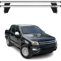 Menabo Dachträger Grundträger für VW Amarok 2010-2016 Querträger ABE Alu Silber