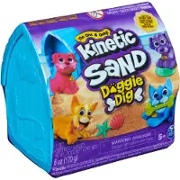 Spin Master Kinetic Sand Hunde Häuschen, Kinetischer Sand für Kinder, 5 Jahr(e), Mehrfarbig