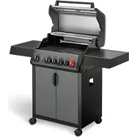 Enders Colsman Hyde 4 Sikr Turbo, 19400 W, Grill, Gas, Draußen, 4 Zone(n), Piezo