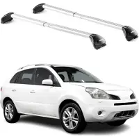 Aurilis Dachträger Grundtäger für Renault Koleos mk1 2008-2016 5tür 100kg Alu ABE Silber