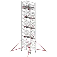 Altrex RS Tower 55-S mit Safe-Quick 10,8m Arbeitshöhe Fiber-Deck 2,45m