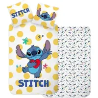 Javoli Lilo & Stitch Dots Kinderbettwäsche 100x135