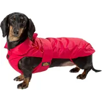 Fashion Dog Hundemantel speziell für Dackel - Rot 33 cm 1 St