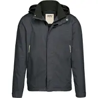 Hakro leichte Regenjacke Connecticut Herren #862 Gr. M anthrazit