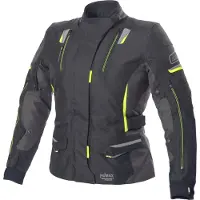 Büse Jana Damen Schwarz Grau Gelb Textiljacke Größe 38