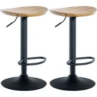 CLP 2er Set Barhocker Skelde natura