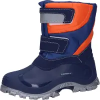 Spirale Winterstiefel Simon orange/blau Größe