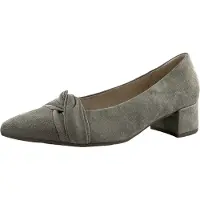 Gabor Flache Pumps Damen 31373339323636 Grau 37 1/2 EU