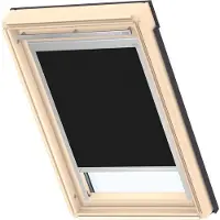 Velux Original Verdunkelungsrollo Classic für Dachfenster F06, Schwarz