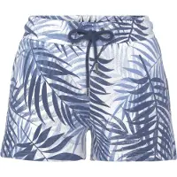 LASCANA Sweatshorts Loungeshorts im schönen Allover-Blätterdruck, Loungewear