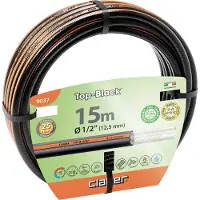 Claber Top-Black, der verdrehsichere Schlauch mit optimaler Wasserdruckstabilität Ø 1/2" (12,5 mm) 15 m