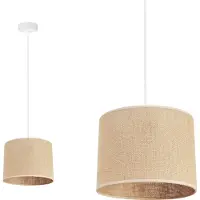 Light11 HOME Hängelampe, Deckenleuchter, Lampenschirm 20 cm
