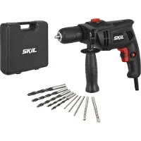 Skil Schlagbohrmaschine 550 W 35-mm Bohrkapazität mit Zubehör 1020 AD