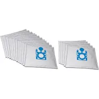 Hossi's Wholesale 15 Premium Staubsaugerbeutel kompatibel für Siemens Super C electronic 620 mit Plastikverschluss