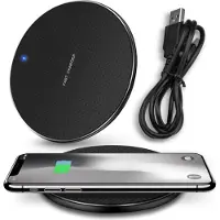 Naukita Qi Induktives Ladegerät 15W für Google Pixel 6 Pro 5 4 3 XL Kabellos Laden Charger