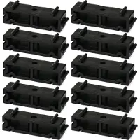 Haf 10x PVC Distanzstück für Rohrschelle 40mm | Abstandshalter für Rohrklemmen | Rohrhalter für PVC Rohr mit 40mm Außendurchmesser und Poolverrohrung