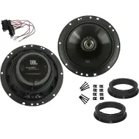 DSX JBL Lautsprecher Set für VW Fox Bj 08.2003 bis 12.2009 Tür Vorne 480 Watt