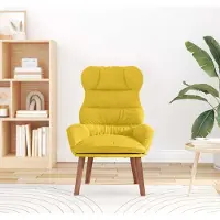 vidaXL "2026 Aktion"Einzelsessel moderne - CLORIS - Loungesessel - Gelb 69 x 74 x 93 cm Samt - 69 x 74 x 93 cm - DEMöbel7977139