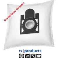 Rs-products 10x I Staubsaugerbeutel ähnlich zu ALDI QUIGG EI 110, EI110, QU 110, QU 101, EO 101, EO101 und LIDL Aquapur, W5, EO 800, EO800