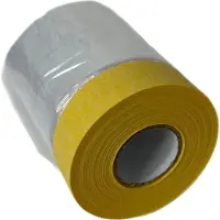 Vago-Tools 1x Baufolie Malerkrepp Klebeband Abdeckband Masker Tape 550mm/20m