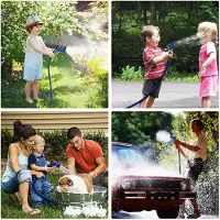 Famanu Gartenschlauch Erweiterbar - Flexibel und Funktional - Blau