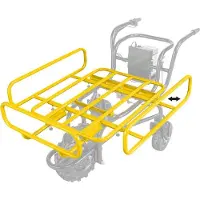 BAMATO Transportaufsatz für elektrische Schubkarre MTR-260