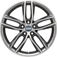 Bbs Felge Alufelge SX platinum silber diagedreht 8x18 5x120 ET45 SX0106