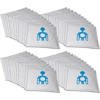 Hossi's Wholesale 40 Premium Staubsaugerbeutel kompatibel für Miele S5 EcoLine