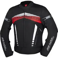IXS RS-400-ST 3.0 Motorrad Textiljacke, schwarz/weiß/rot, M