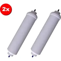 Trade-Shop 2x Ersatz Wasserfilter ersetzt General Electric AP717 AP717-10 AP717DS WR97X180 WR97X214 WR97X214A WR97X214R WR97X215 WR97X215A WR97X215R GXRTQR