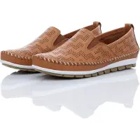 Gemini Damen Slipper braun Größe 40
