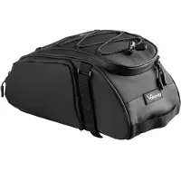 Valkental TrunkBag 3in1 Fahrradtasche für Gepäckträger - 10L - schwarz