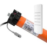 3T-MOTORS 3T Funk-Markisenmotor 40Nm inkl. Adaptersatz + Handsender HSZ1 Typ: 3T45-40RX / 70 mm rund