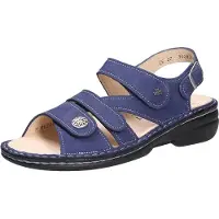 Finn Comfort Damen Sandale, beige(dunesavanne), Gr. 42