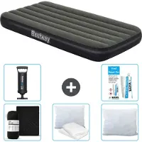 Bestway Luftmatratze - 1 Person - 99 x 188 x 28 cm - Blau - Inklusive Zubehör