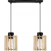 Light11 HOME Moderne Led-Deckenhängelampe Aus Holz