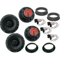 DSX JBL Lautsprecher Set für VW Golf 5 1Km Bj 03-12 Tür vorne hinten 480 Watt