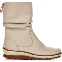 Remonte Stiefel bequem warm gefüttert in weiss/weiss kombi, Gr. 36