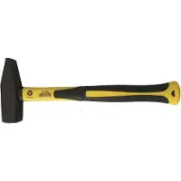 Vago-Tools Schlosserhammer Hammer Hämmer 1000g Fiberglas Stiel Stielschutzhülse