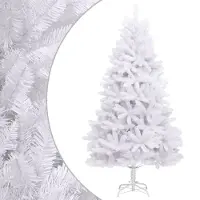 Prolenta Maison Exclusive - Künstlicher Weihnachtsbaum Klappbar mit Ständer Weiß 180 cm