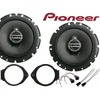 DSX Pioneer 3 Wege passend für Opel Zafira C Tourer 2012-2016 Lautsprecher Set Tür Vorn 300 Watt